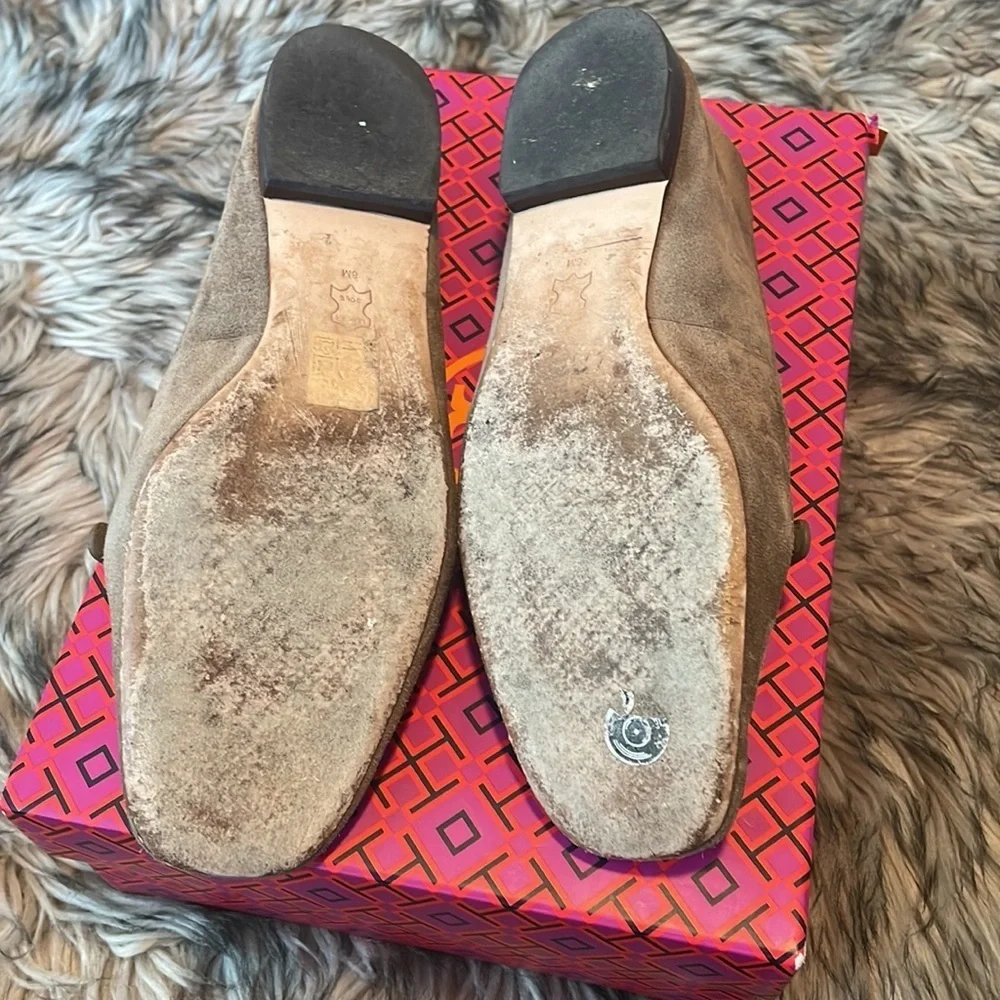 Tory Burch suede loefers